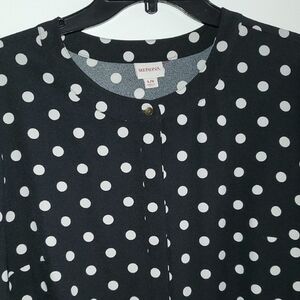 Merona Black and White Polka Dot Dress